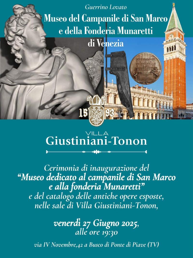 Museo del Campanile di San Marco Villa Giustiniani Tonon